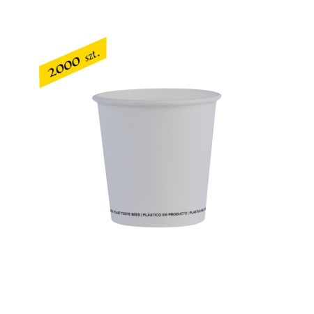 White Colour Single Wall Paper Cup