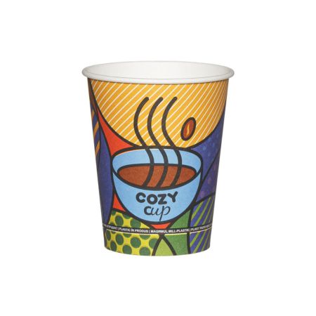 Single Wall Paper Cup Cozy Cup Design