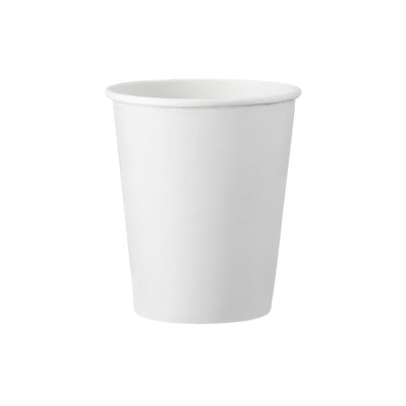 White Single Wall Paper Cup